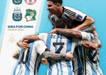 La selección argentina jugará contra Nigeria y Costa de Marfil en un interesante tour por China.