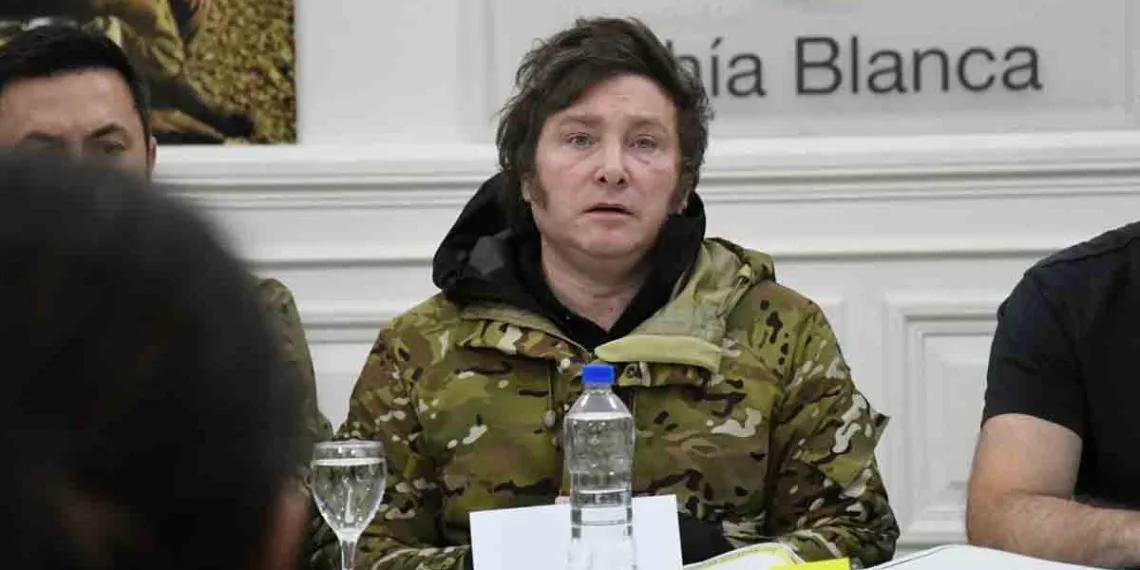 Javier Milei exige encontrar una solución inmediata ante la crisis militar y manifiesta su enojo.