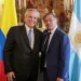 Alberto Fernández sale a defender a Gustavo Petro frente a los cuestionamientos de Javier Milei.