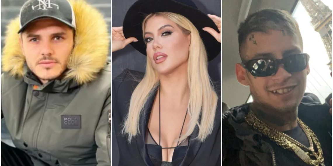 Revelan los detalles de la noche de Wanda Nara, Mauro Icardi y L-Gante.
