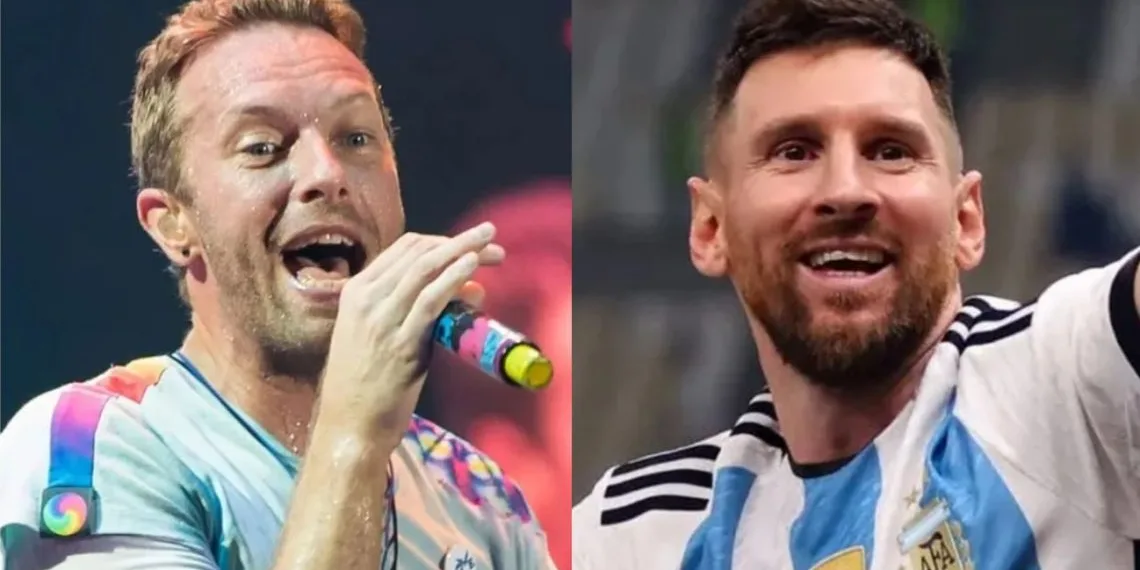 Chris Martin, líder de Coldplay, manda sorprendente mensaje en español para Lionel Messi.