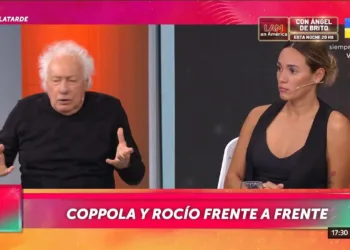 Rocío Oliva confronta a Guillermo Coppola en un tenso momento en directo: ‘Hablando de robos…’