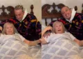 El Polaco sorprende a la madre de Fernando Burlando.