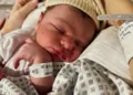 Juan Marconi presenta a su hijo Rocco en una foto llena de ternura.