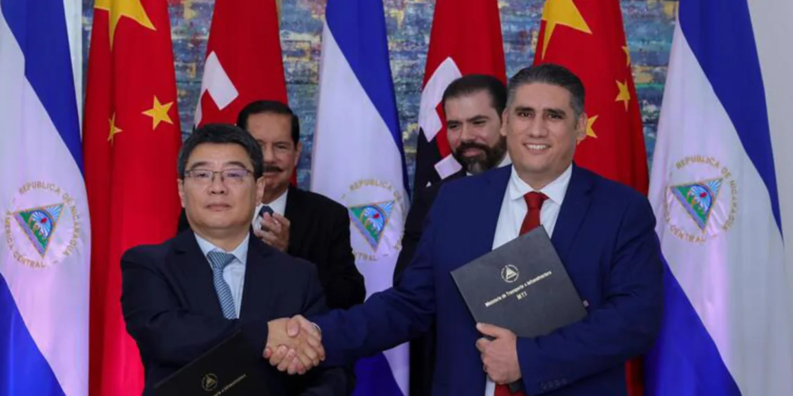 Nicaragua celebra firma de acuerdo comercial con China para la construcción de un puerto en el Caribe nicaragüense